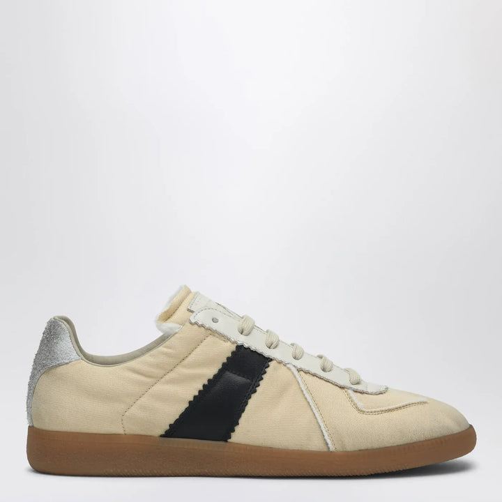 Maison Margiela - Yellow/Black Vintage Low Top Sneakers Replica Brand Shoes 40 IT