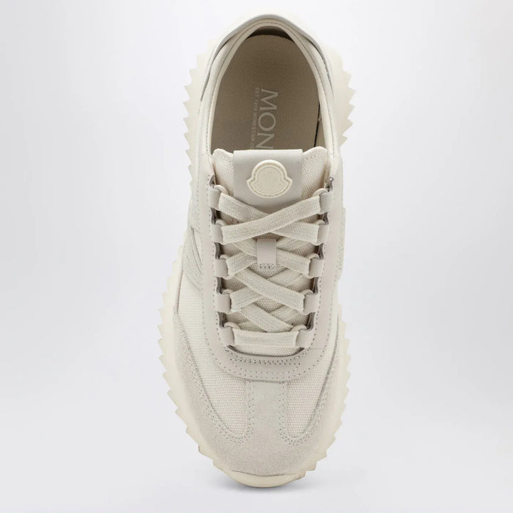 Moncler - Pacey2 Sneakers in beige canvas and leather Brand Shoes