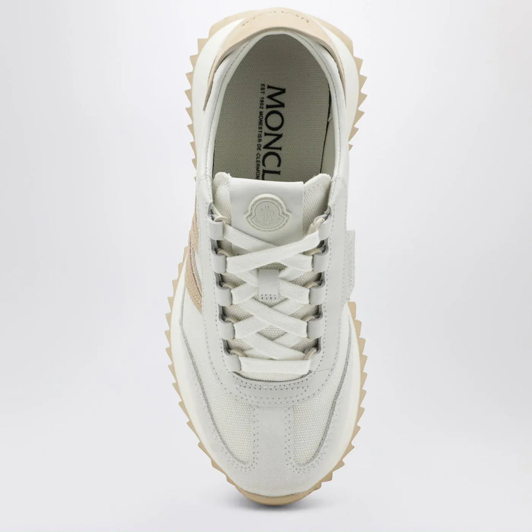 Moncler - Pacey2 Sneakers in white canvas and leather Brand Shoes