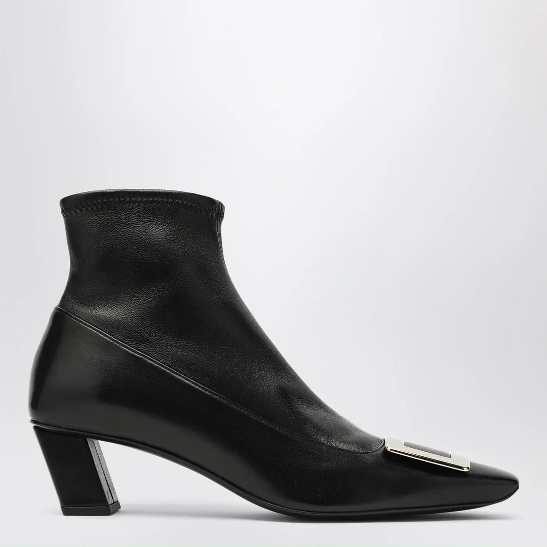 ROGER VIVIER - Belle Vivier black ankle boots Brand Shoes 36,5 IT