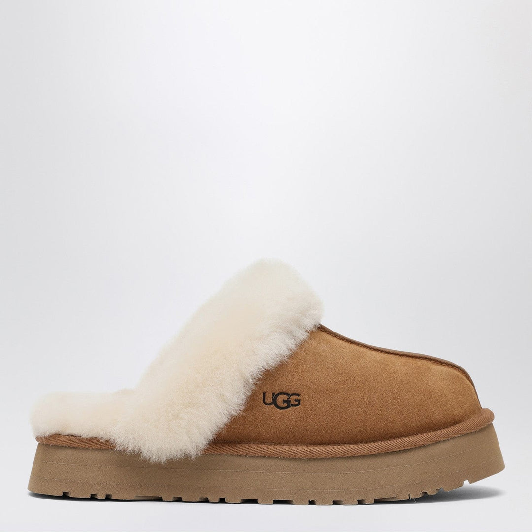 Shoes UGG - Disquette slippers in chestnut Brand