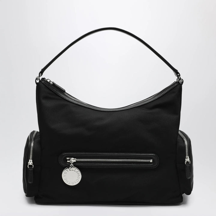 Stella McCartney - Dartmoor shoulder bag in ECONYL, ultra black Brand Shoulder Bag U