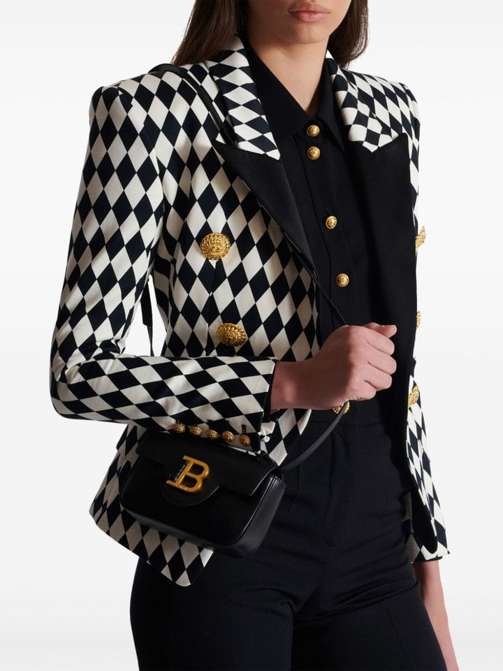 Balmain Shoulder UNI Balmain Bags.. Black Balmain Bags.. Black Brand