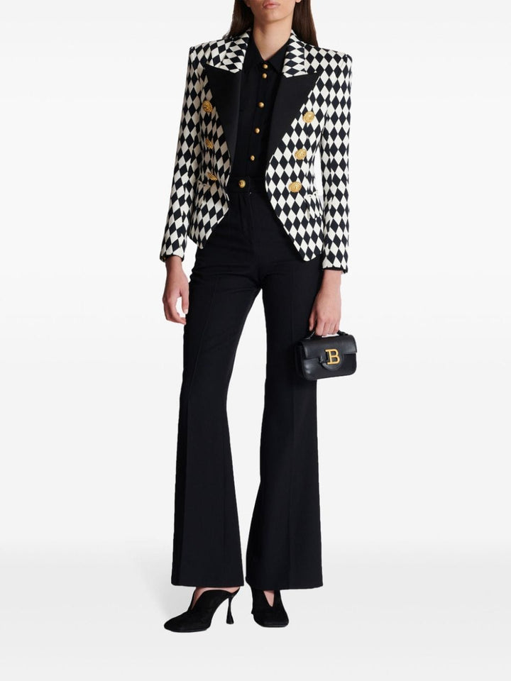 Balmain Shoulder UNI Balmain Bags.. Black Balmain Bags.. Black Brand