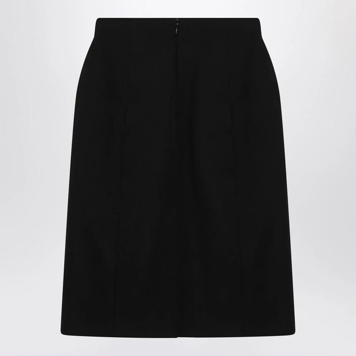 Balenciaga - Black Hourglass midi skirt Brand Skirts 38  FR