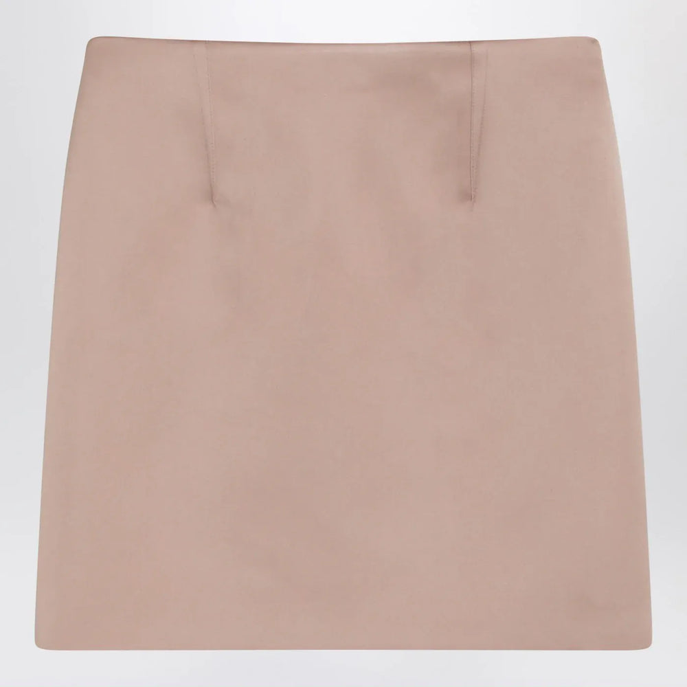 Chloé - Short pink satin pencil skirt Brand Skirts 36  FR