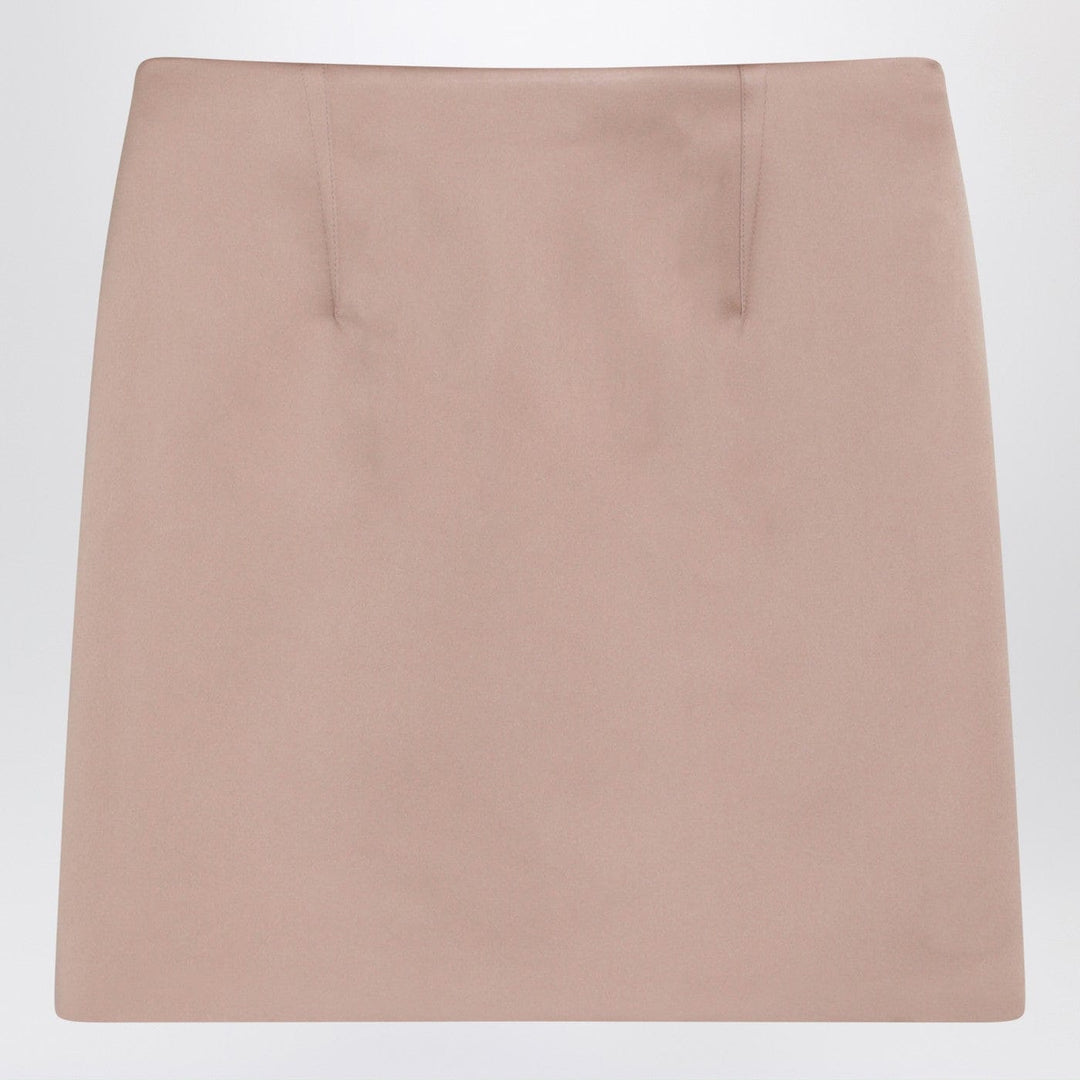 Skirts Short pink satin pencil skirt Brand
