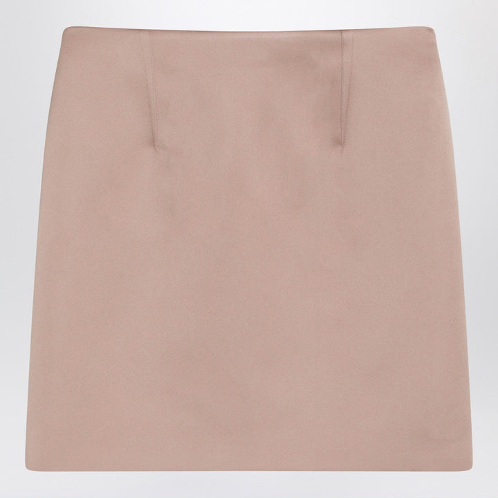 Skirts Short pink satin pencil skirt Brand