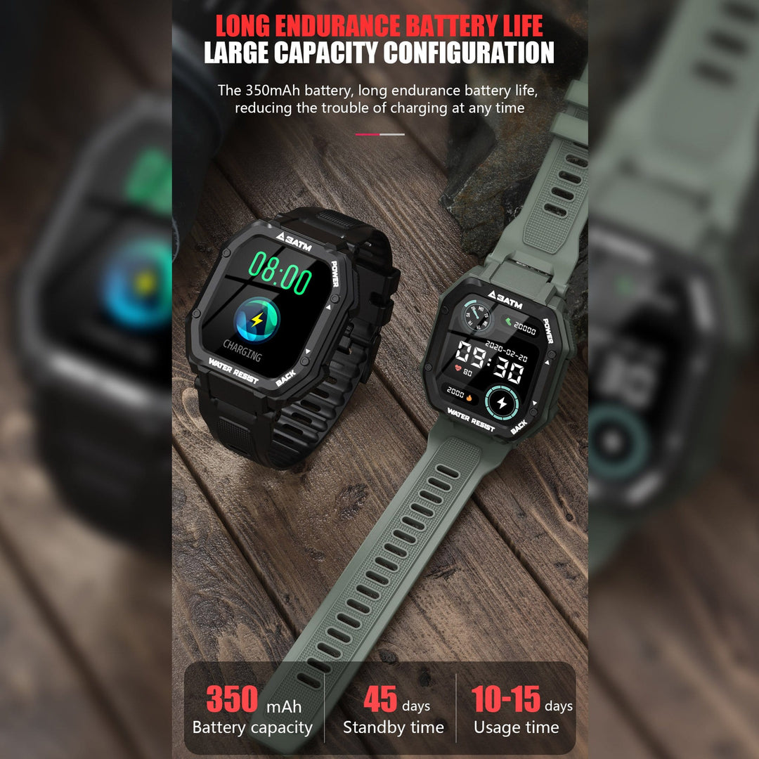 Italian Luxury Group Smart Watches Commander Superior Smartwatch Personal Trainer 3ATM Water Proof Brand