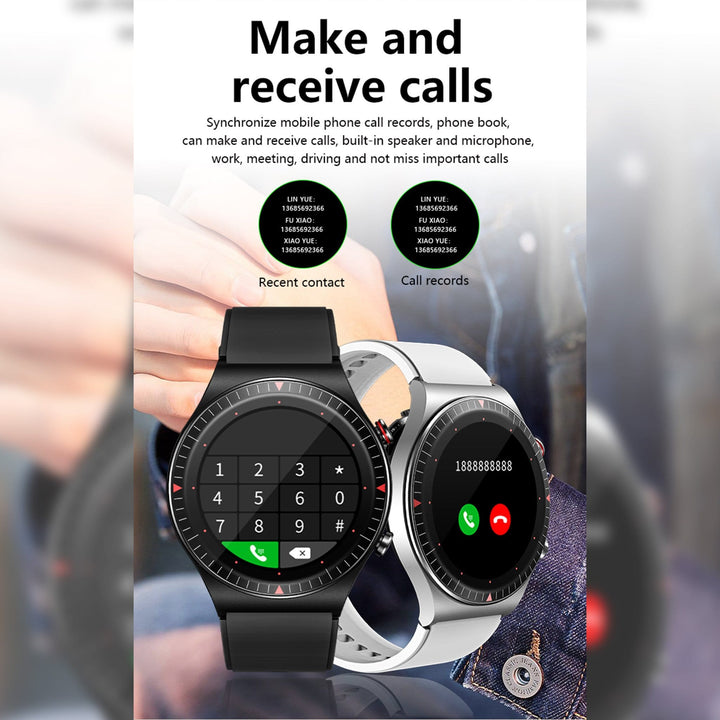 Italian Luxury Group Smart Watches Fashion Smartwatch Voice Assistance Recording Make and Receive calls Voice Assistant Brand