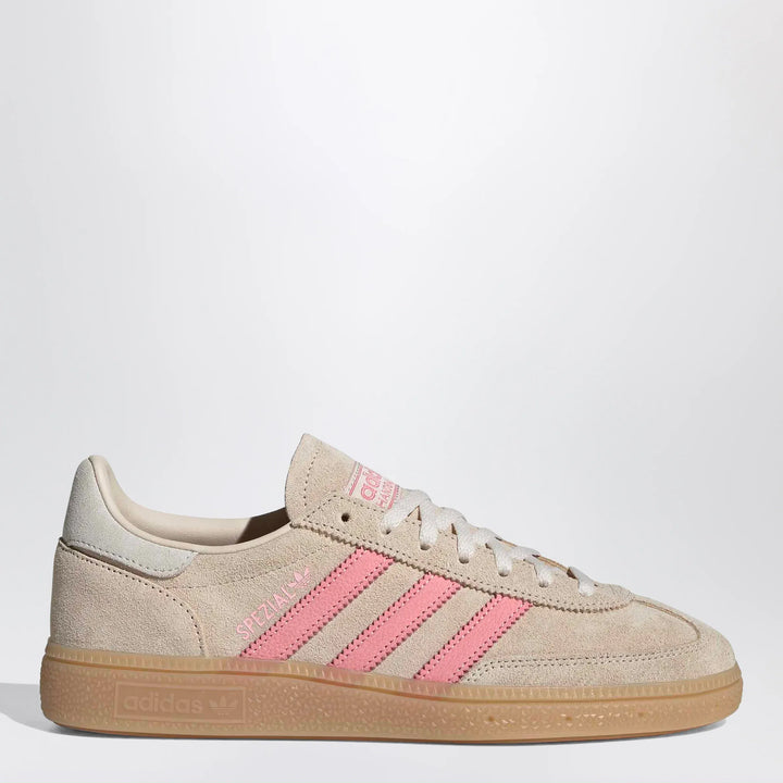 adidas Originals - Sneakers Handball Spezial Crystal Linen/Pink Spark/Wonder White Brand Sneakers 4 UK