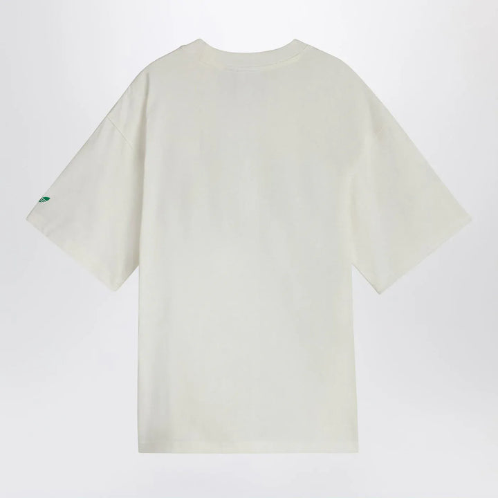 adidas x Brain Dead - Core White T-shirt with logo print Brand T-Shirts