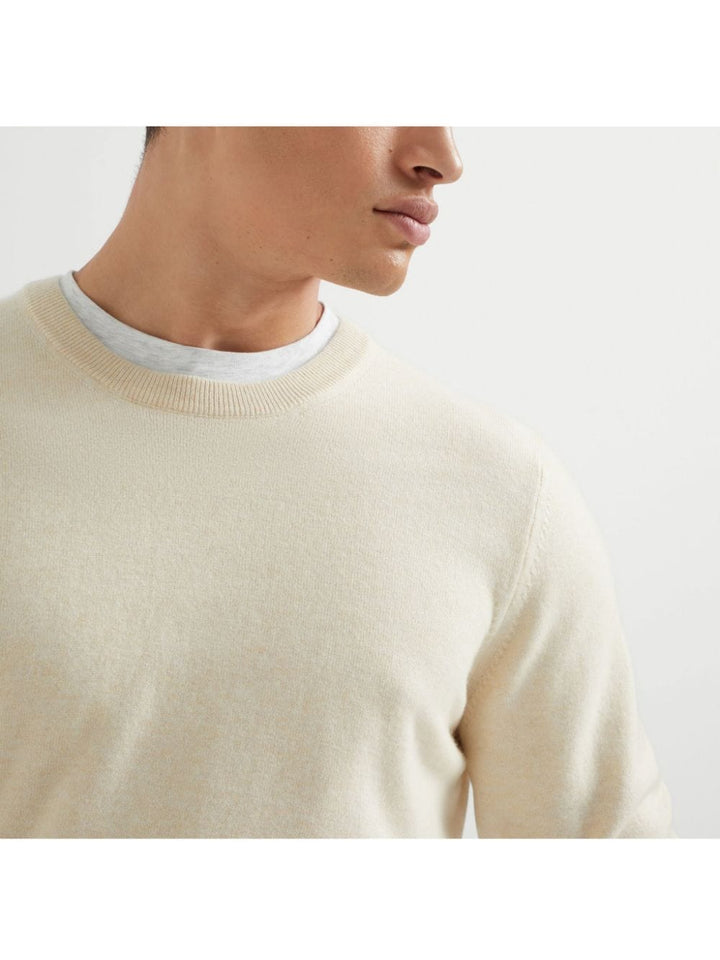 Brunello Cucinelli Topwear 52 Brunello Cucinelli Sweaters Beige Brunello Cucinelli Sweaters Beige Brand