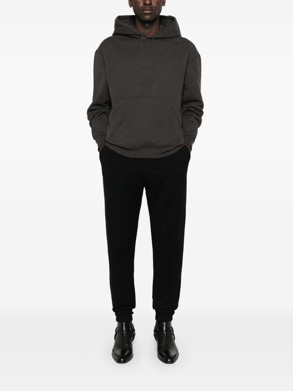 Saint Laurent Topwear Saint Laurent Sweaters Grey Saint Laurent Grey Sweater – Minimalist Luxury Brand