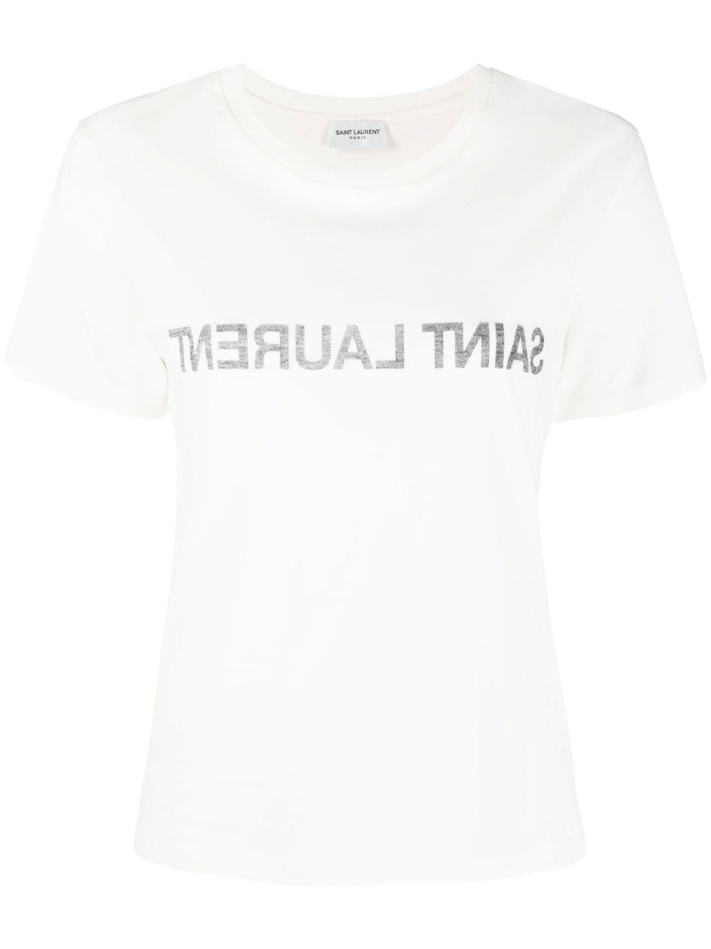 Saint Laurent Topwear Saint Laurent T-shirts and Polos White Saint Laurent T-shirts and Polos White Brand