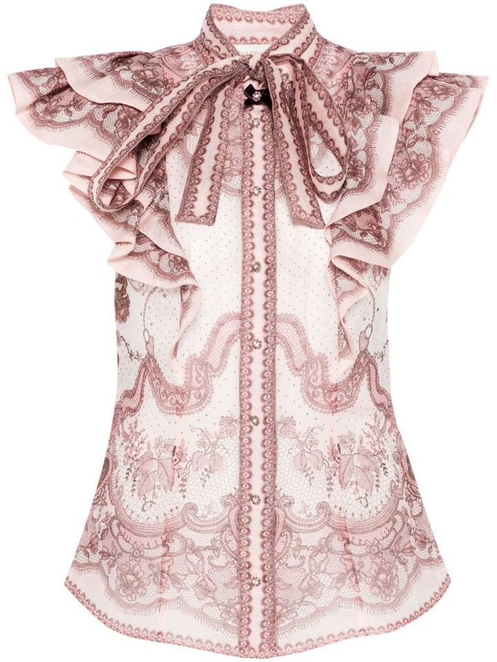 Zimmermann Topwear 1 Zimmermann Top Pink Zimmermann Top Pink Brand