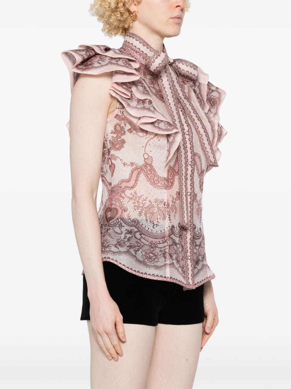 Zimmermann Topwear 1 Zimmermann Top Pink Zimmermann Top Pink Brand