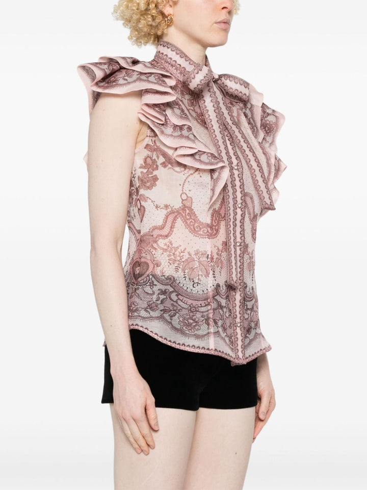 Zimmermann Topwear 1 Zimmermann Top Pink Zimmermann Top Pink Brand