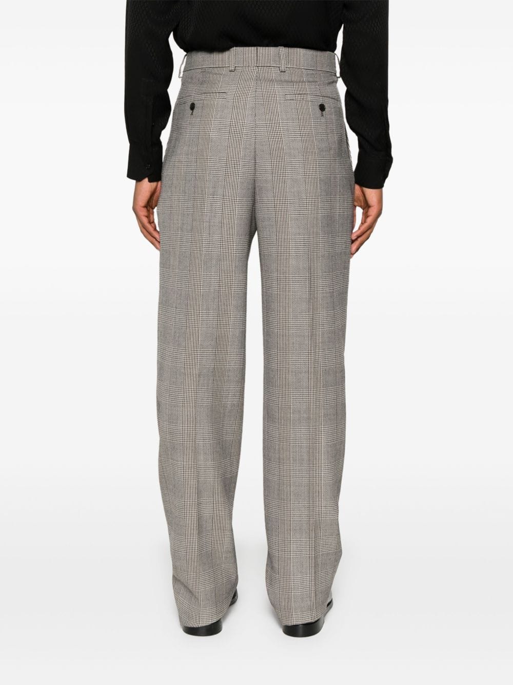 Saint Laurent Trousers 46 Saint Laurent Trousers Brown Saint Laurent Brown Pleated Trousers – Tailored Fit Brand