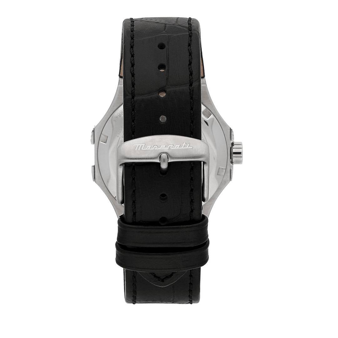 Maserati Watch Maserati Potenza Silver Skeleton Automatic 42mm Watch Brand