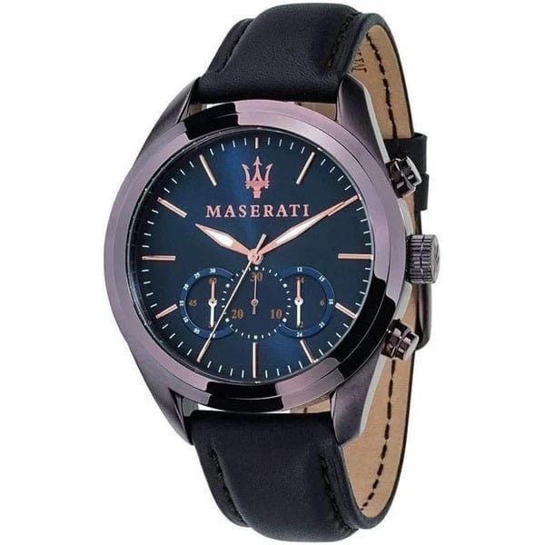 Maserati Watch Maserati Traguardo 45mm Blue Watch Brand