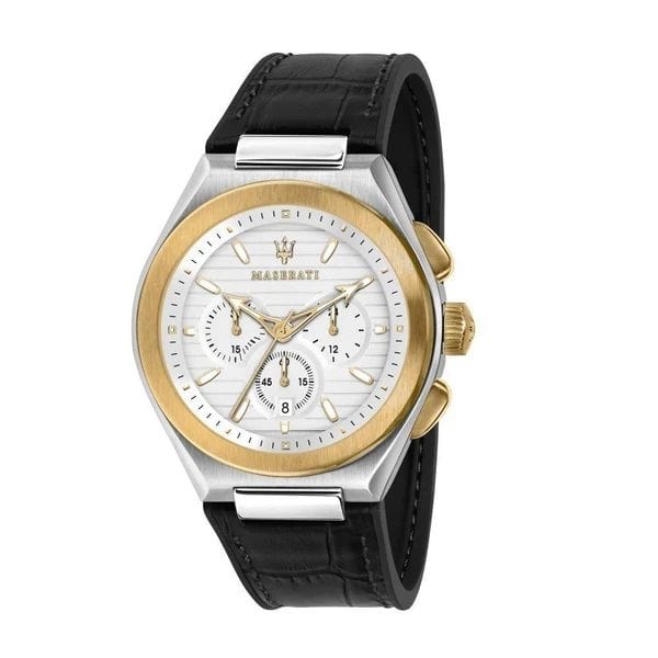 Maserati Watch Maserati Triconic 43mm Black Watch Brand