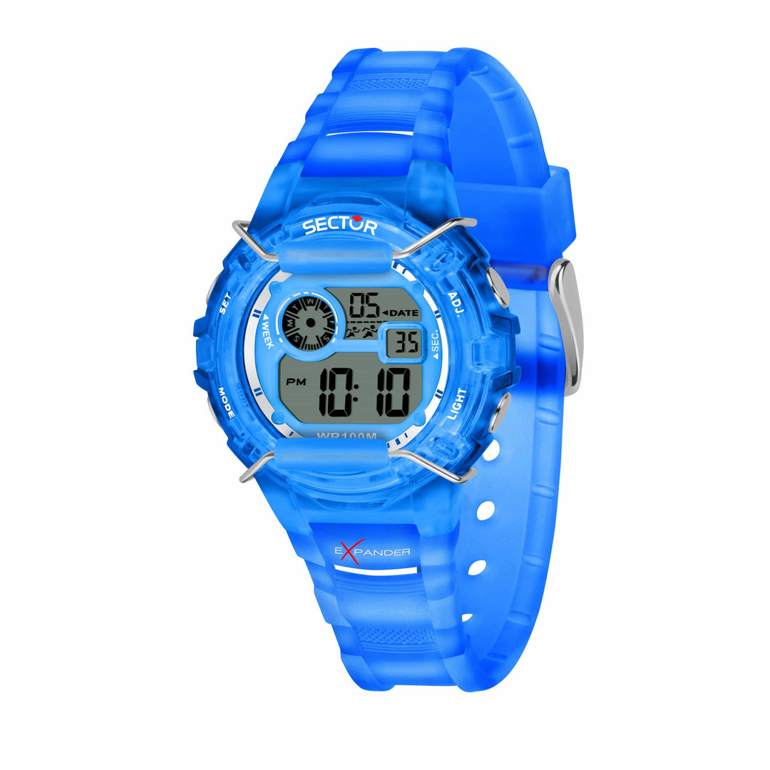 Sector Watch Sector EX-05 Blue Digital Watch Brand