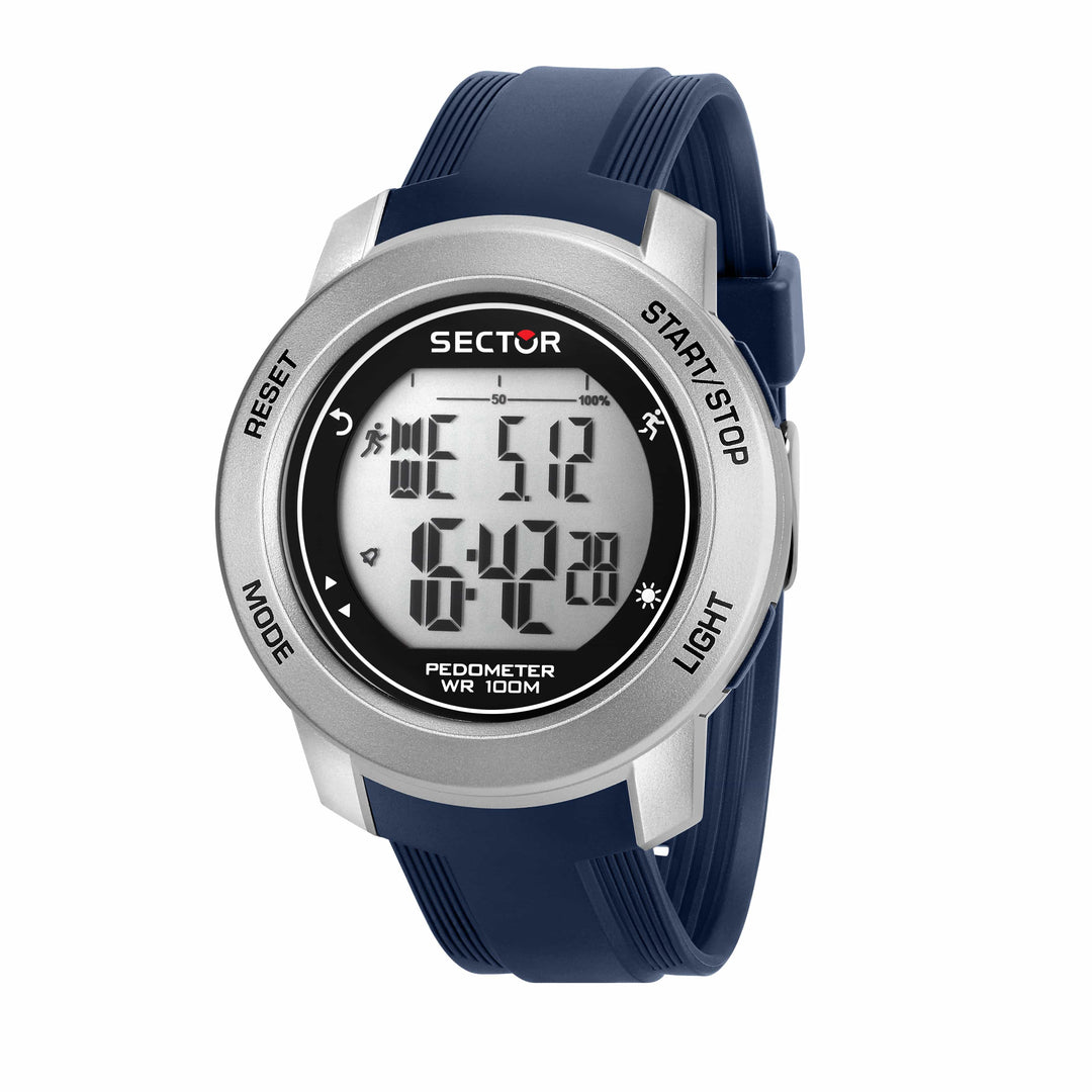 Sector Watch Sector EX-37 Blue Digital Watch Brand