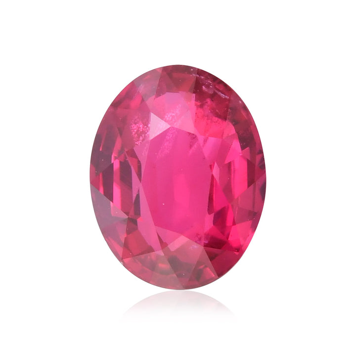 2.03 Carat Red MOZAMBIQUE Oval Ruby CD