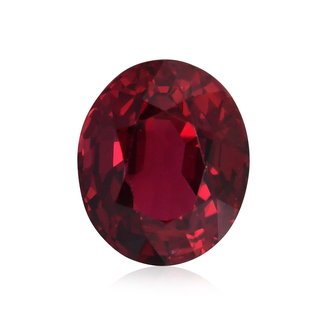 2.52 Carat Red MOZAMBIQUE Oval Ruby CD