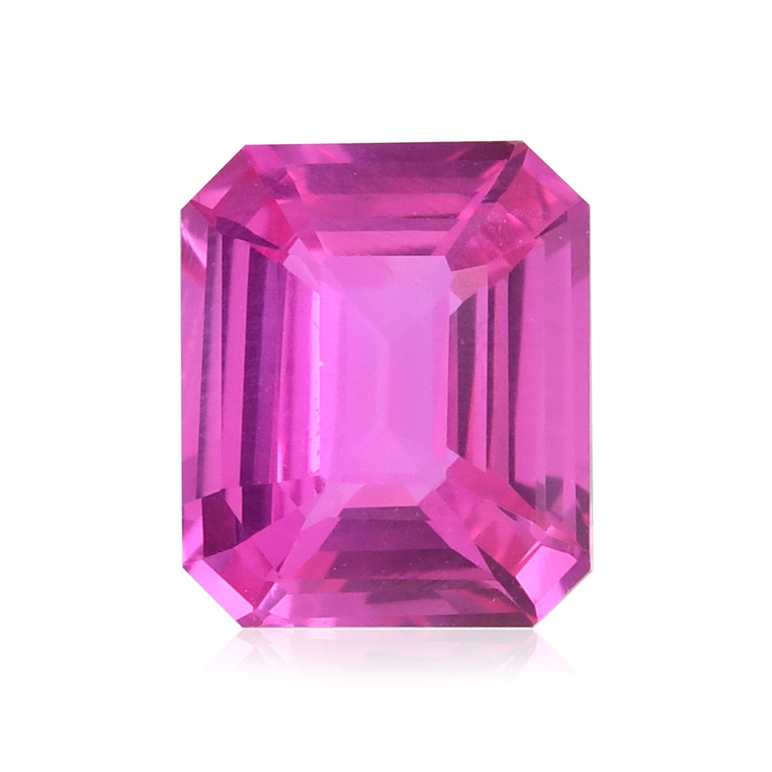2.02 Carat Pink  Emerald Sapphire GIA