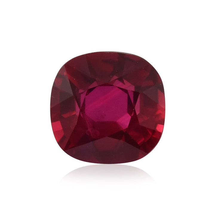 1.20 Carat Red MOZAMBIQUE Cushion Ruby CD