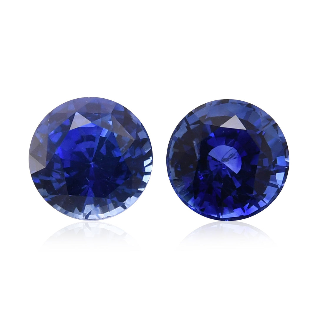 3.30 Carat Blue SRI LANKAN Round Sapphire