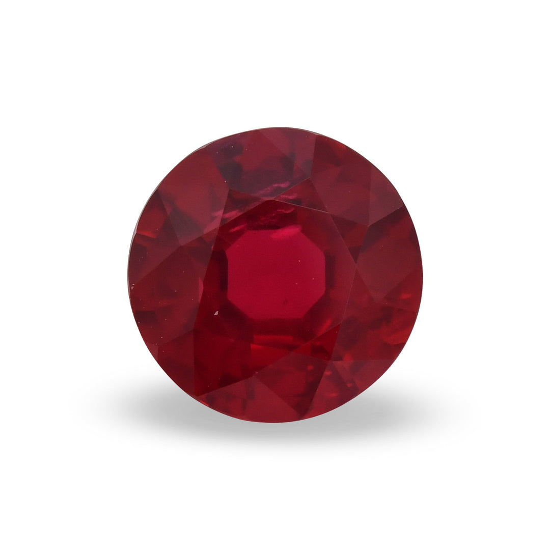 1.72 Carat Red MOZAMBIQUE Round Ruby CD