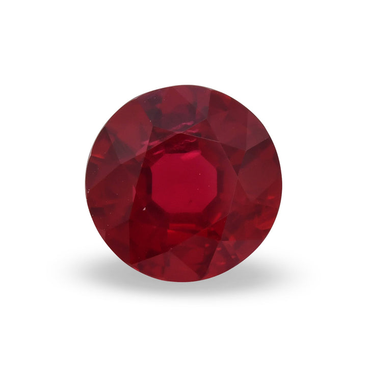1.72 Carat Red MOZAMBIQUE Round Ruby CD