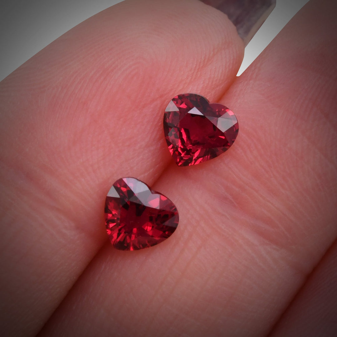 1.69 Carat Red MOZAMBICAN Heart Ruby