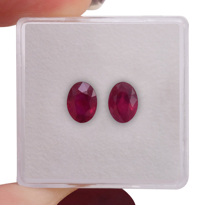 1.65 Carat Red MOZAMBICAN Oval Ruby