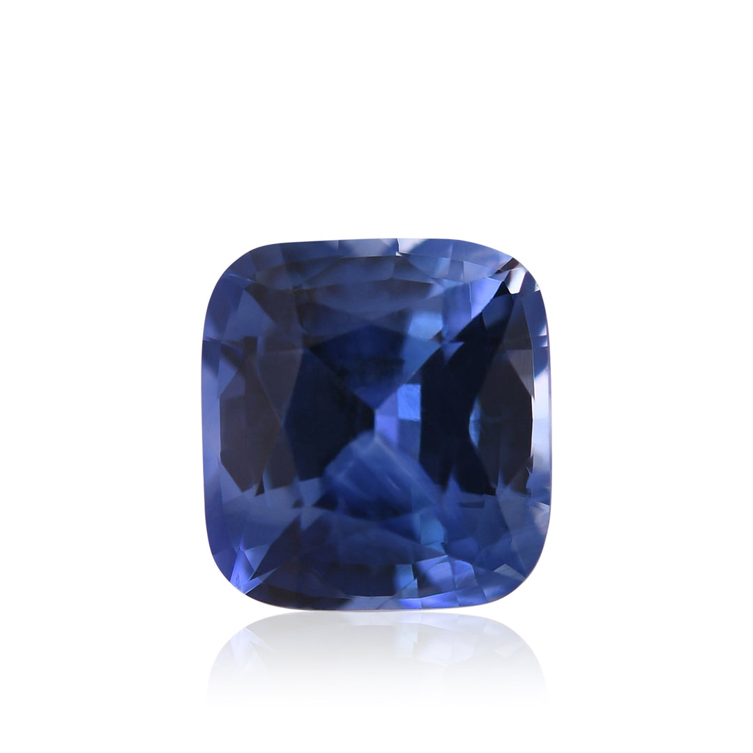 1.81 Carat Blue SRI LANKAN Cushion Sapphire