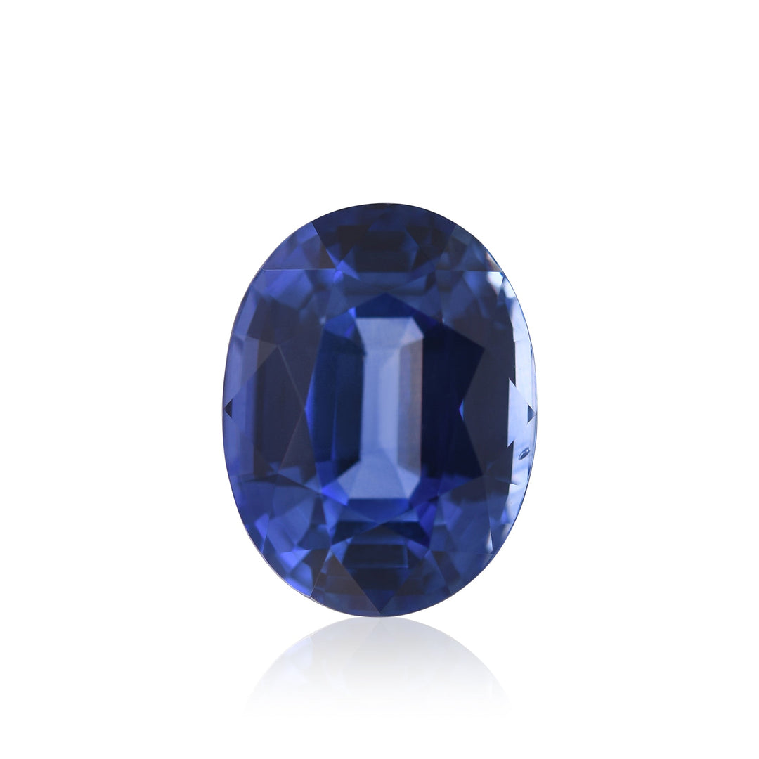 8.15 Carat Blue SRI LANKAN Oval Sapphire CD
