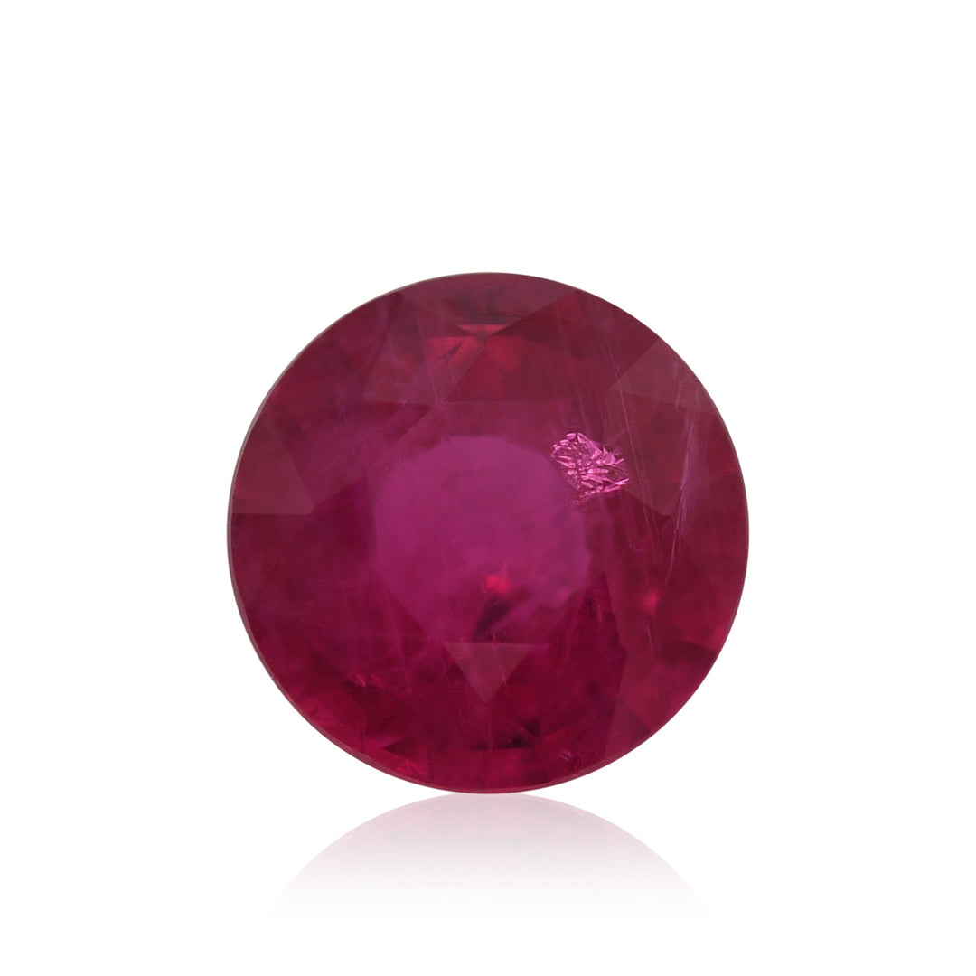 1.81 Carat Red MOZAMBIQUE Round Ruby