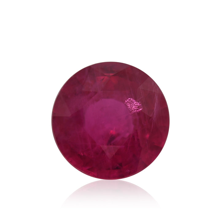 1.81 Carat Red MOZAMBIQUE Round Ruby