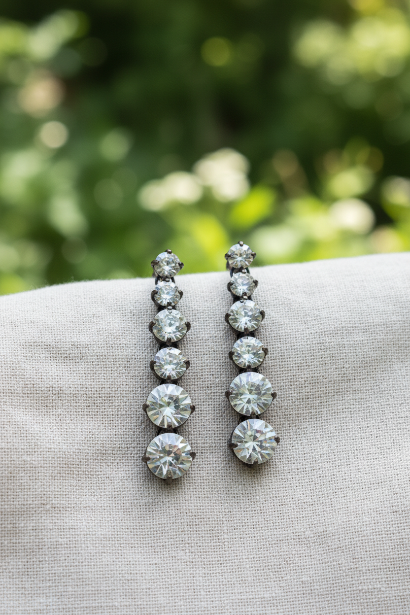 Lucea Earrings – Linen &amp; Garden