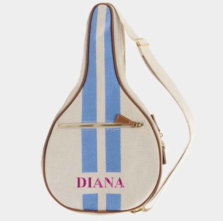My Style Bags College Padel Racket Bag -  12nt Stripes Light Blue