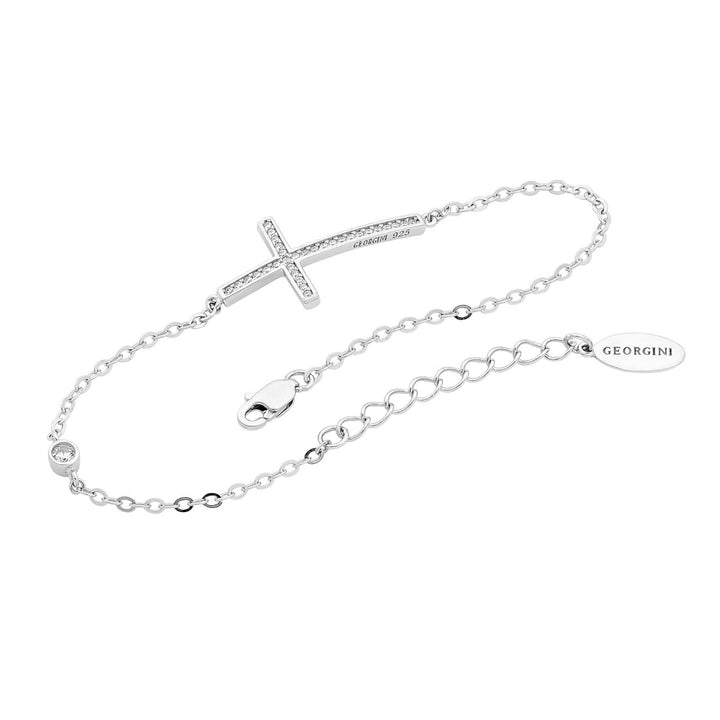 Georgini Cross Bracelet Silver